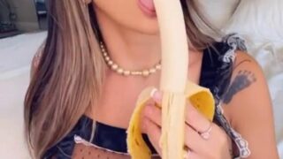 Juli Annee Slutty Maid Banana Sucking Video Leaked