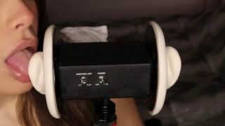 Ellie Alien ASMR Sensual Ear Licking Video