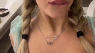 Breckie Hill No Bra Bouncing Titties PPV Video Leaked